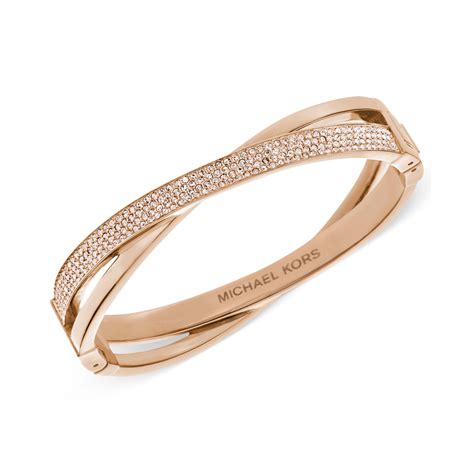 michael kors rose gold buckles|Women's Rose Gold Designer Bracelets .